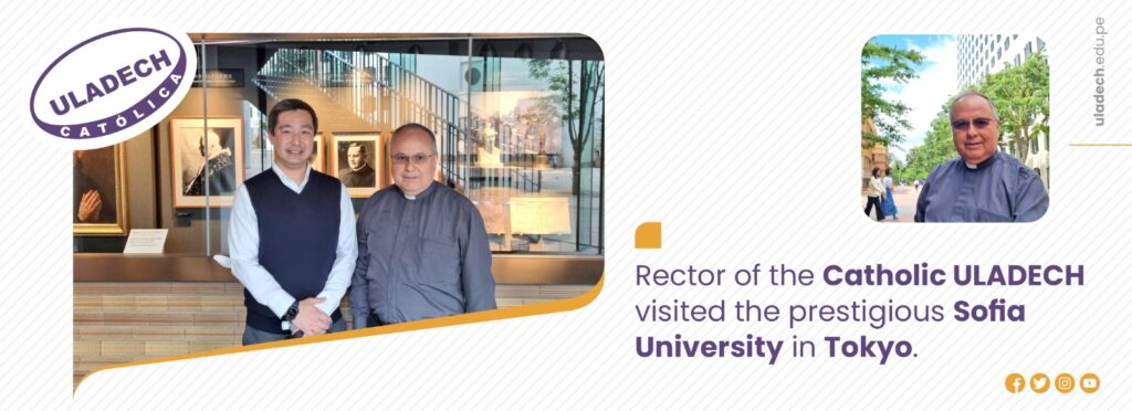 Rector of ULADECH Catholic visits prestigious university in Japan