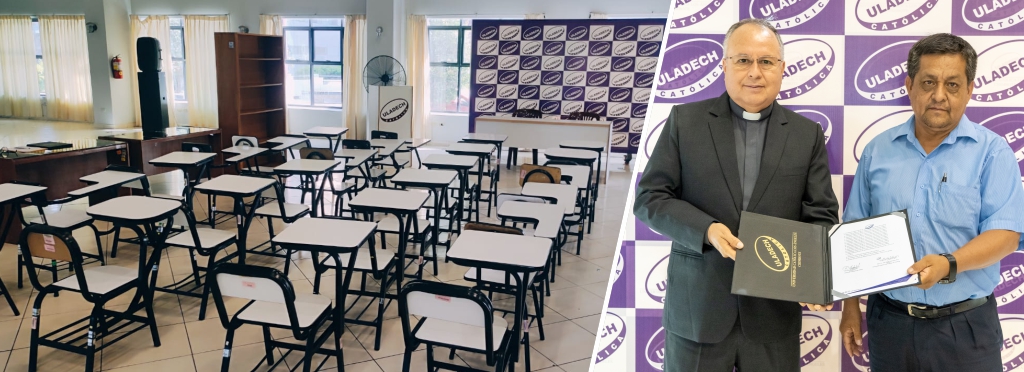 ULADECH Católica will benefit with the donation of furniture to the students of the I.E.88333 of the Centro Poblado El Castillo - District and Province of Santa