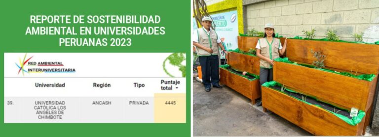 ULADECH Católica reaffirms its commitment to environmental sustainability