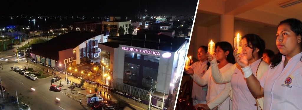 Chimbote joins in prayer for the licensing of the Catholic ULADECH