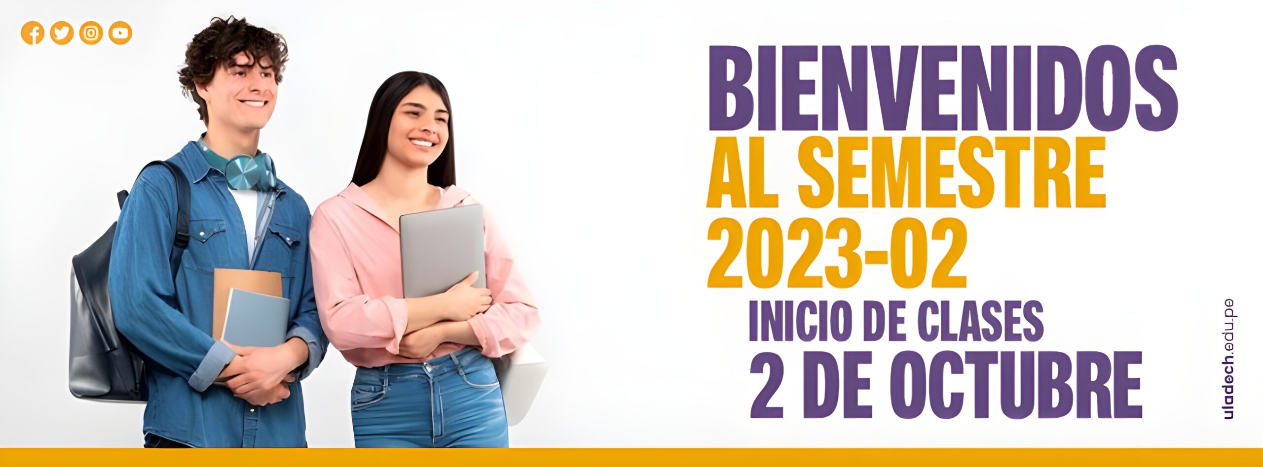 Bienvenida al semestre académico 202302