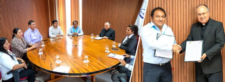 ULADECH Católica y Municipalidad de Samanco firman convenio marco de cooperación interinstitucional