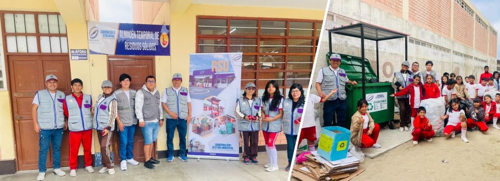 ULADECH Católica promueve la cultura del reciclaje con la campaña "En mi comunidad reciclamos juntos"