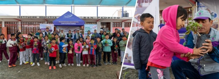 ULADECH Católica sembró 180 árboles y transformó 147 m2 de áreas verdes en Chimbote, Samanco y Ayacucho