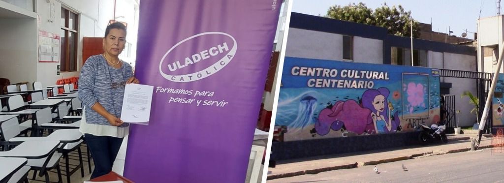 Donación de mobiliario al Centro Cultural Centenario de Chimbote