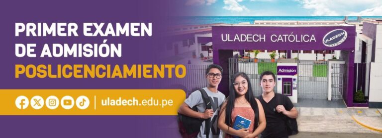 Primer examen de admisión poslicenciamiento
