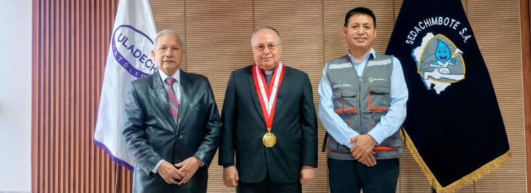ULADECH Católica y Sedachimbote firman convenio