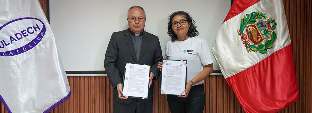 Uladech Católica y Laudato Si renuevan alianza
