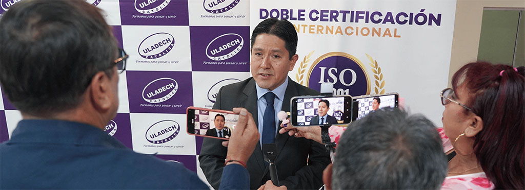 ULADECH Católica presenta en Huaraz su doble certificación internacional y anuncia nueva fecha de examen de admisión 2027-I